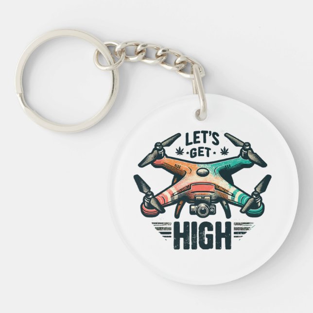 Drone Pilot Key Ring (Front)