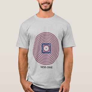 Drone Pilot NDB-DME Chart Legend Radio T-Shirt