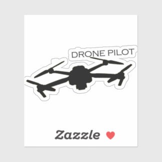 Drone Pilot Sticker – Fly High with Style