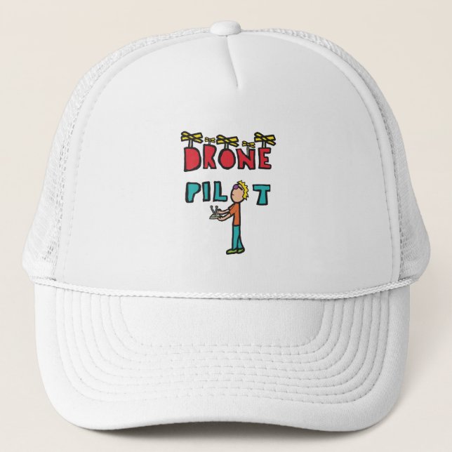 Drone Pilot Trucker Hat (Front)
