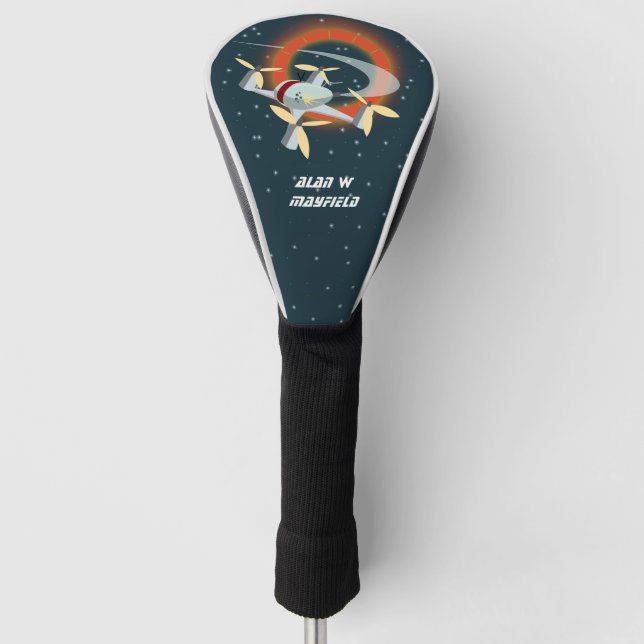Drone Racing Golf Head Cover (Front)
