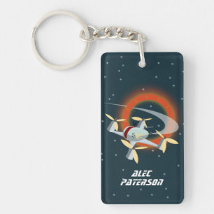 Drone Racing Key Ring