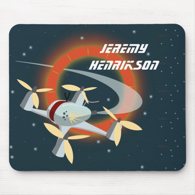 Drone Racing Mouse Mat (Front)