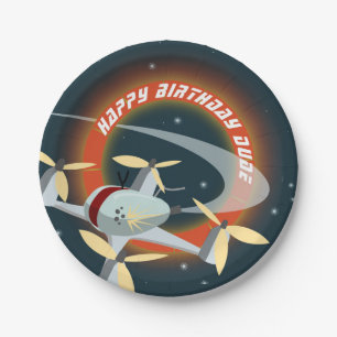 Drone Racing Paper Plate