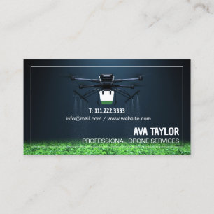 Drone UAV Services Business Card