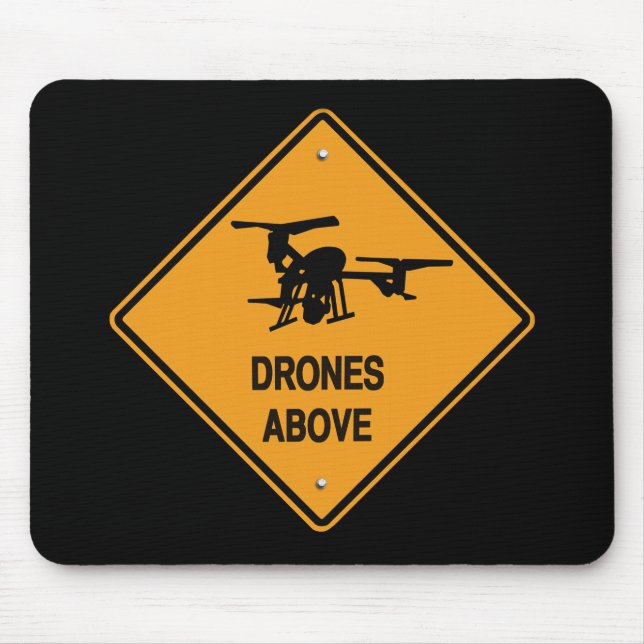 drones above mouse mat (Front)