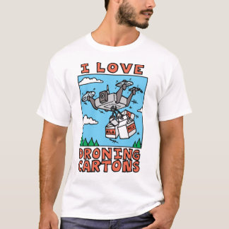 Droning Cartons T-shirt