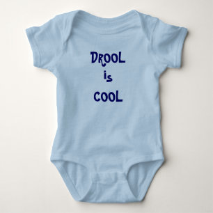 DROOL is COOL t-shirt. Baby Bodysuit