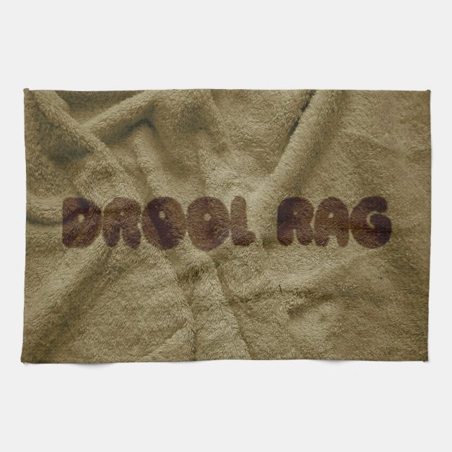 Drool Tea Towel (Horizontal)