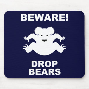 Drop Bears! Mouse Mat