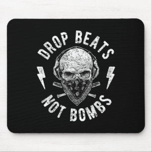 Drop Beats Not Bombs Dj Against War For Peace  Mouse Mat