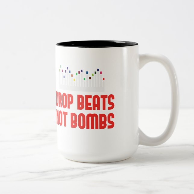 drop beats not bombs DJ and music producer Mug (Right)