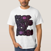 drop beats not bombs shirt