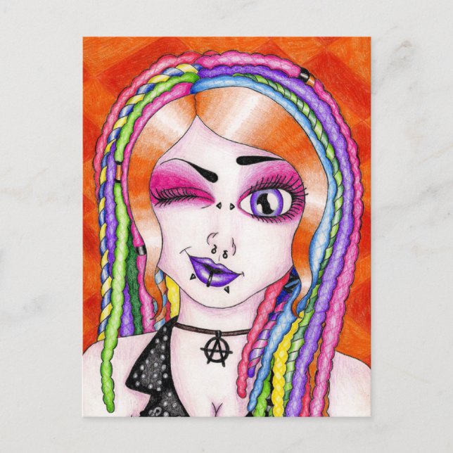 Drop Dread Gorgeous Postcard (Front)