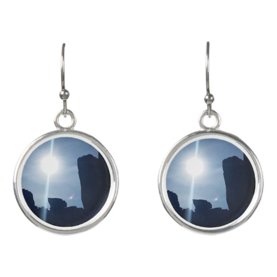 Drop earrings for her