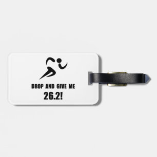 Drop Give Marathon Luggage Tag