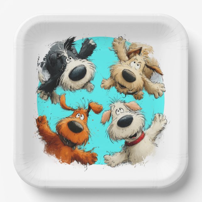 DROP IN ALL OCCASION or Holiday Paper Plate (Front)