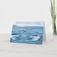 Drop in the Ocean, Inspiring Rumi Quote