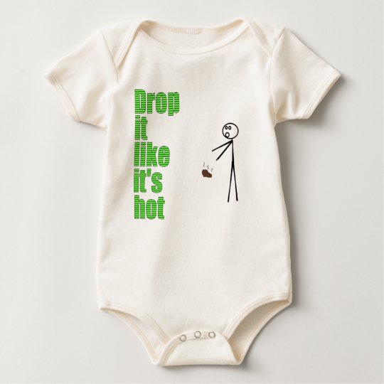 Drop it like it's hot baby bodysuit