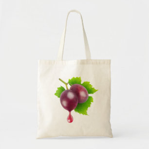 Drop of wine tote bag