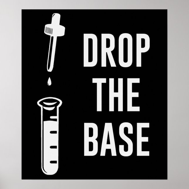 Drop the Bass Chemistry Base Poster (Front)