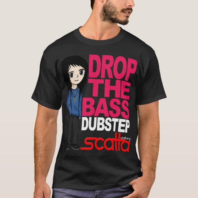 Drop The Bass Dubstep t-shirt (Front)