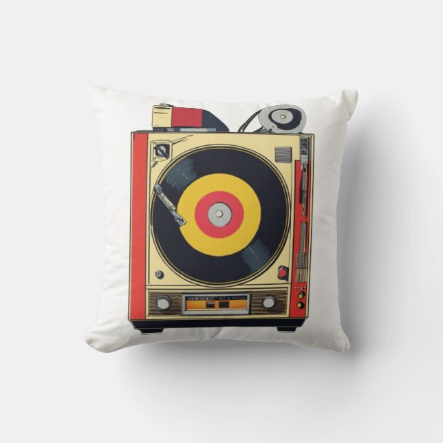  Drop the Beat DJ  Cushion (Front)