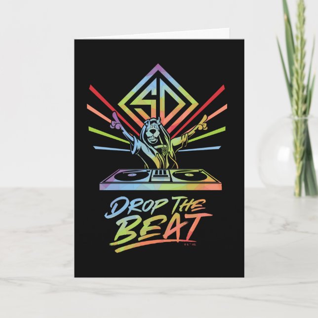 Drop the Beat: DJ Scooby-Doo Card (Front)
