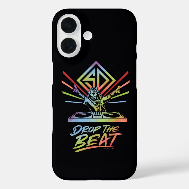Drop the Beat: DJ Scooby-Doo Case-Mate iPhone Case (Back)