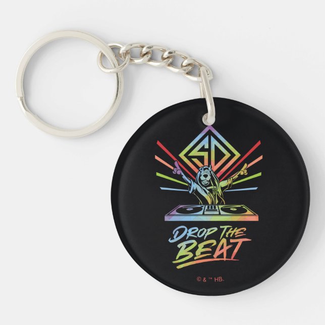 Drop the Beat: DJ Scooby-Doo Key Ring (Front)