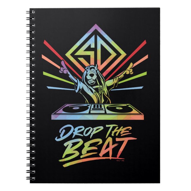 Drop the Beat: DJ Scooby-Doo Notebook (Front)