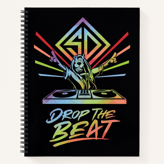 Drop the Beat: DJ Scooby-Doo Notebook (Front)