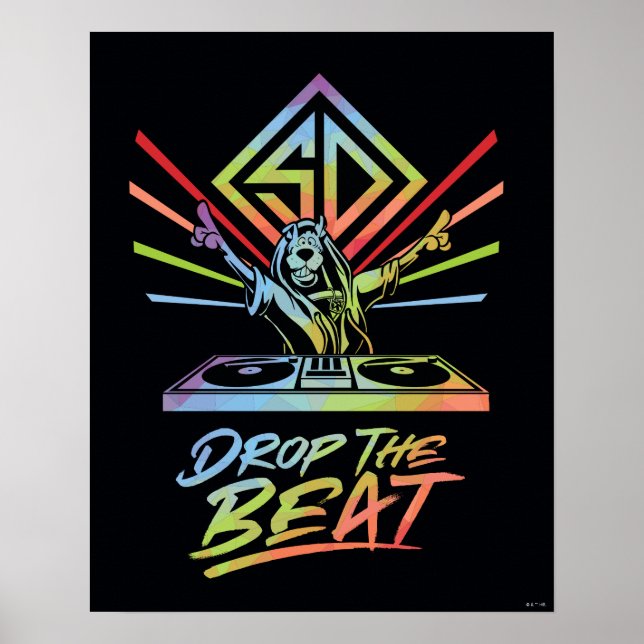 Drop the Beat: DJ Scooby-Doo Poster (Front)