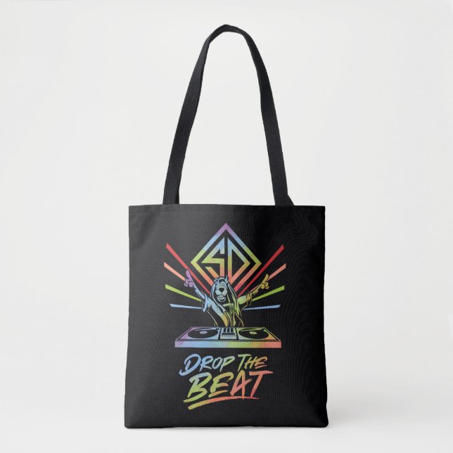 Drop the Beat: DJ Scooby-Doo Tote Bag (Front)
