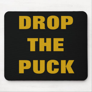 DROP THE PUCK MOUSE MAT