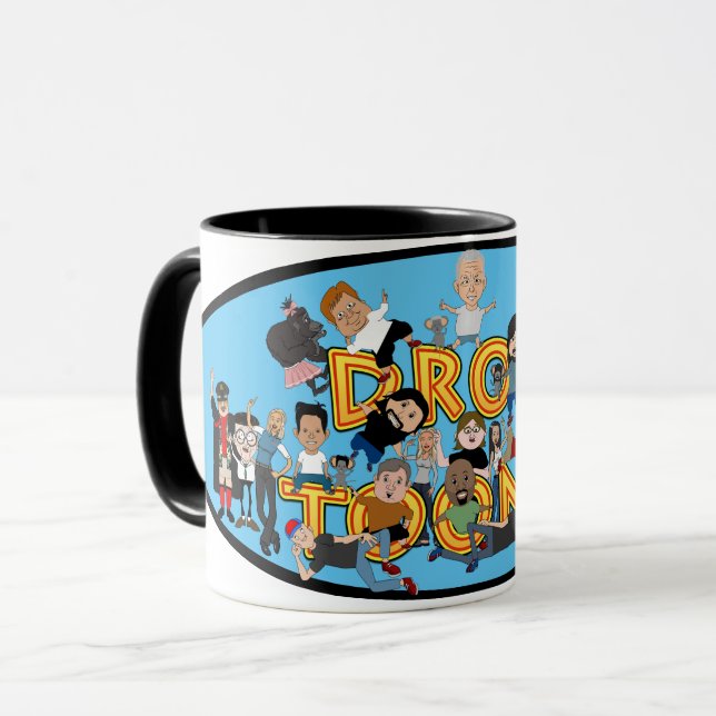 Drop Toons Characters Mug (Front Left)