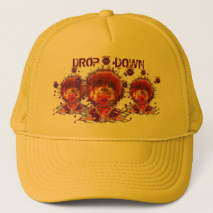 Drop top trucker hat