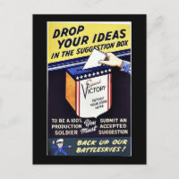 Drop Your Ideas In The Suggestion Box