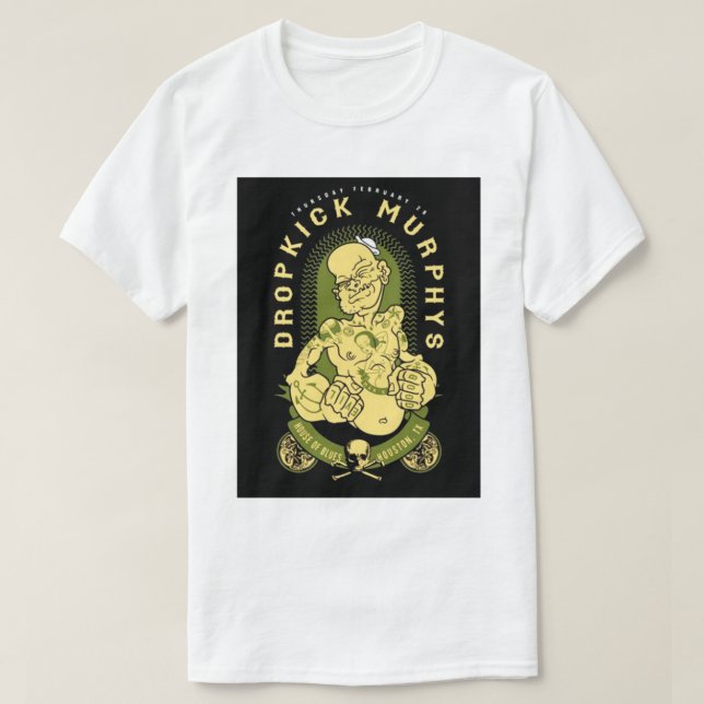 Dropkick art  Dropkick Popeye  Dropkick Blues   T-Shirt (Design Front)