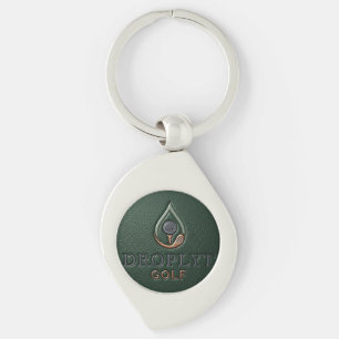 Droplyt Golf Heritage Green Key Ring