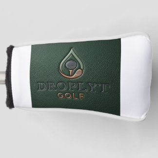Droplyt Golf Rustic Green Putter Cover