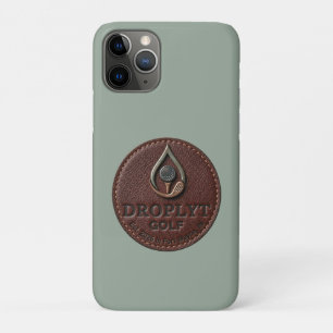 Droplyt Golf Rustic Logo iPhone Case