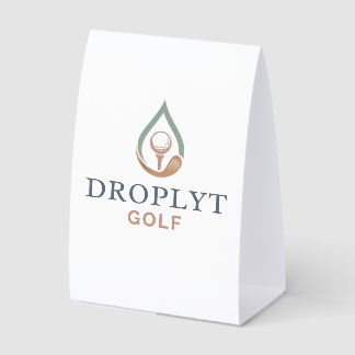 Droplyt Golf Signature Table Card