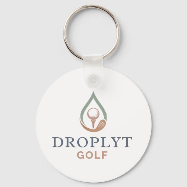 Droplyt Signature Golf Keychain (Front)