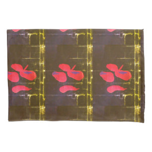 "Dropping Petals" (Standard) Pair of Pillowcases