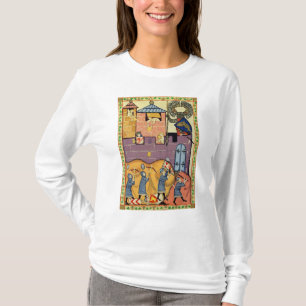 Dropping Rocks, 14th Century Codex Manesse T-Shirt