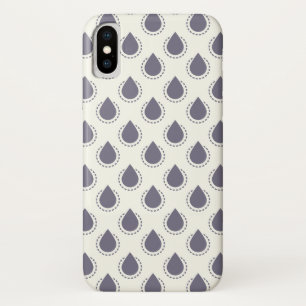 Drops Blue iPhone X Case