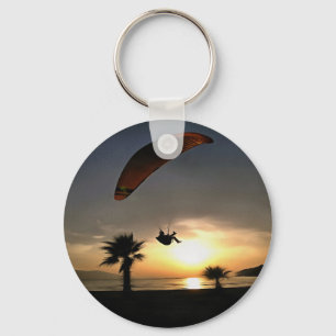 Dropzone At Dusk Key Ring