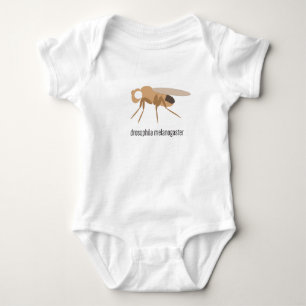 Drosophila Baby Bodysuit (white eye)