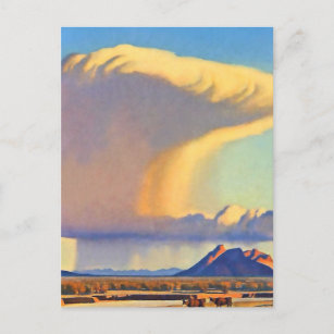 “Drought and Downpour” by Maynard Dixon Postcard